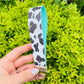 Girly Cow Print - Wristlet