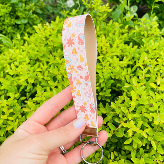 Groovy Mushrooms - Wristlet