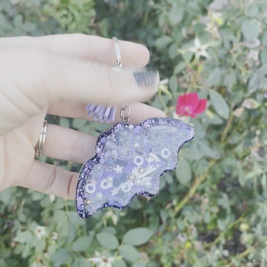 Dark Bat - Shaker Keychain