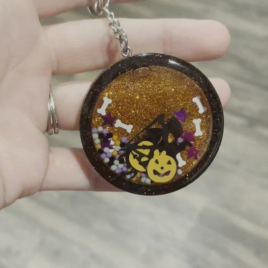 Halloween Shaker Keychain