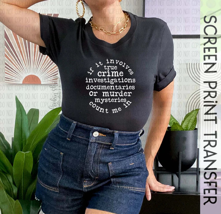 If It Involves True Crime