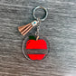 Apple Monogram - Keychain