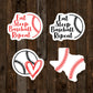 Baseball - Stickers