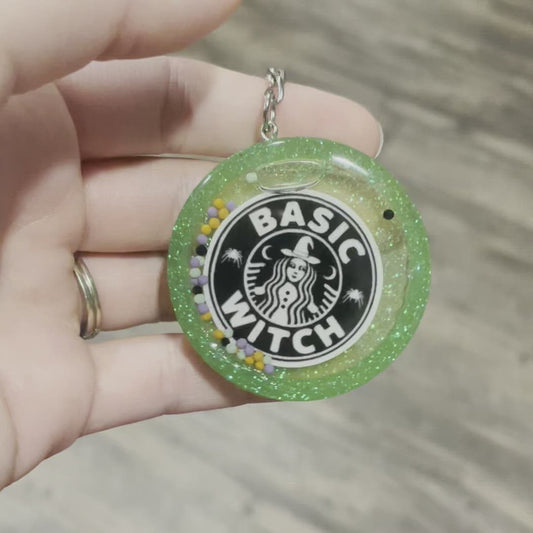 Basic Witch Keychain - Green