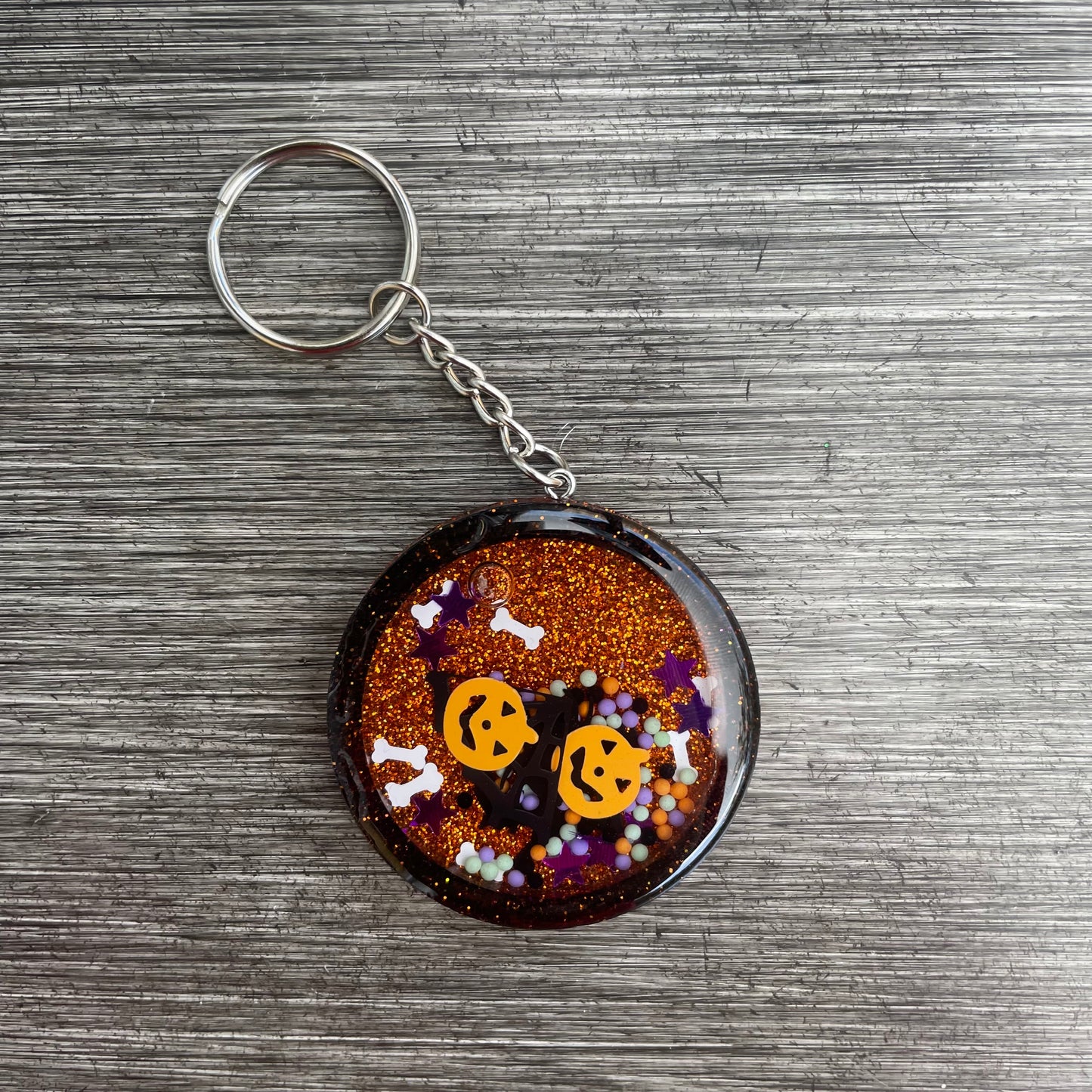 Halloween Shaker Keychain