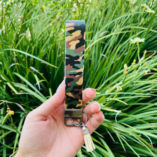 Camo Wristlet