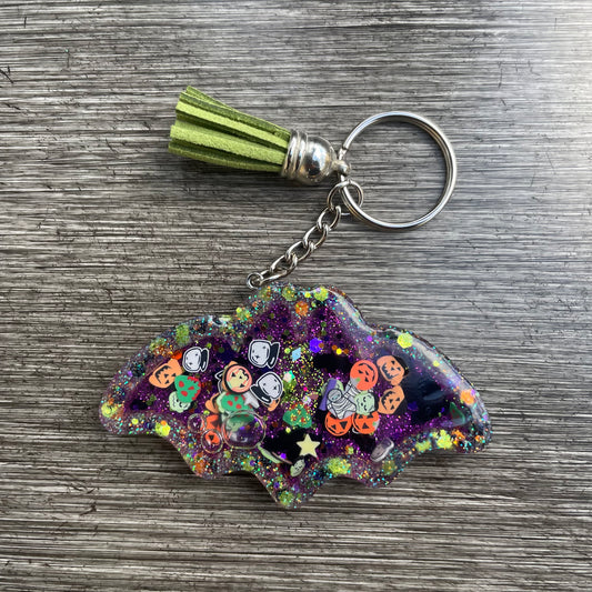 Bat Shaker Keychain