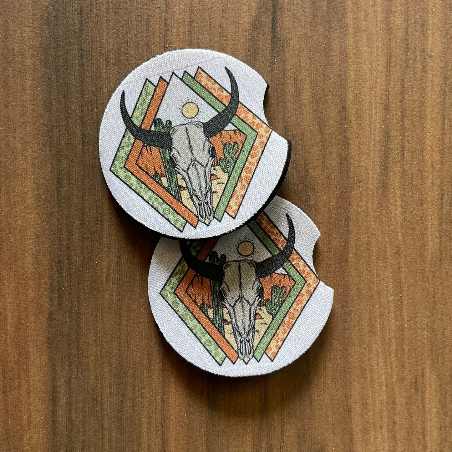 Western Desert — Car Coasters