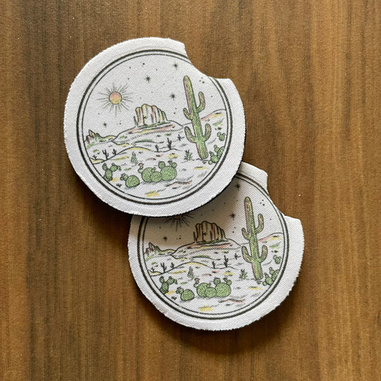 Desert Chic - Car Coasters